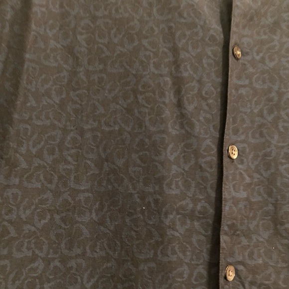 Men’s Theory patterned button down - Picture 3 of 5